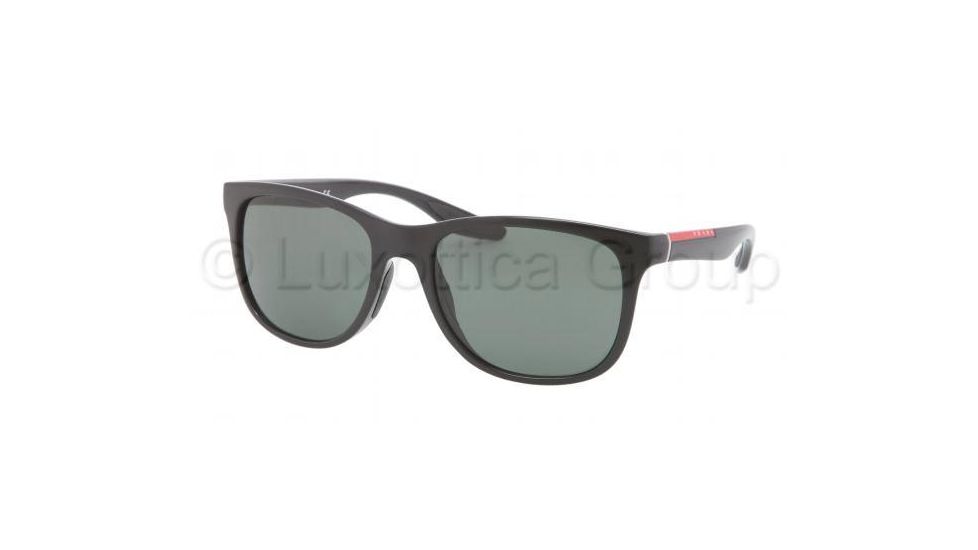 Prada PS03OS Single Vision Prescription Sunglasses PS03OS-1AB3O1-5518 - Lens Diameter 55 mm, Frame Color Black