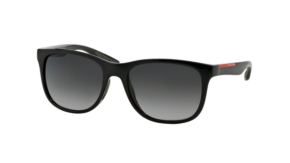 Prada PS03OS Prescription Sunglasses PS03OS-1AB5W1-55 - Lens Diameter 55 mm, Frame Color Black