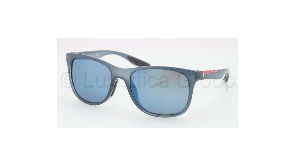 Prada PS03OS Prescription Sunglasses PS03OS-JAP9P1-5518 - Lens Diameter 55 mm, Frame Color Avio Demi Shiny