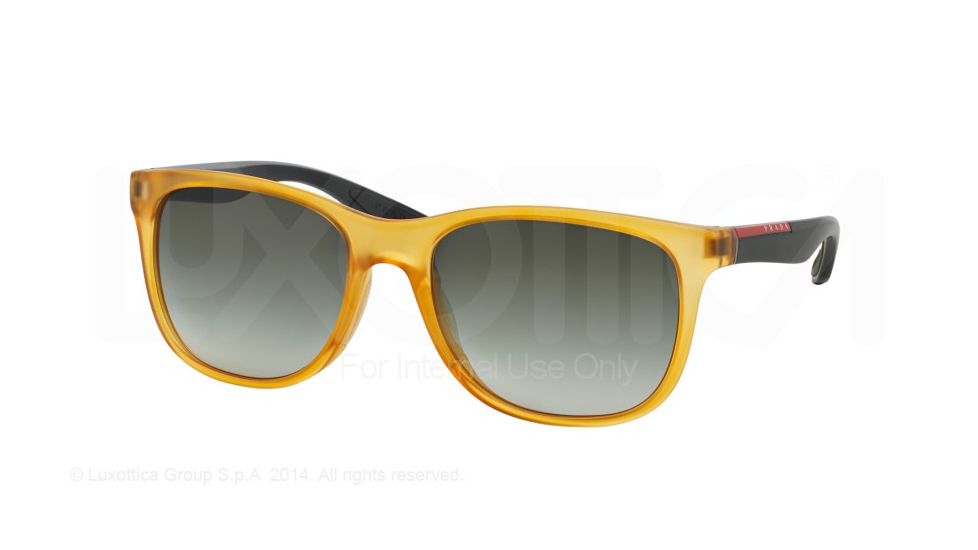Prada PS03OS Prescription Sunglasses PS03OS-TWX0A7-55 - Lens Diameter 55 mm, Frame Color Matte Orange