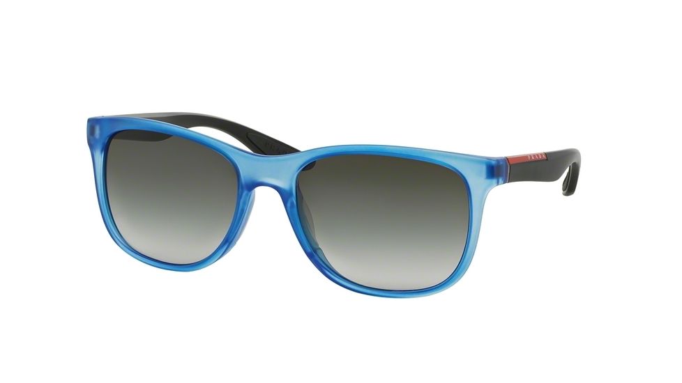 Prada PS03OS Prescription Sunglasses PS03OS-TWY0A7-55 - Lens Diameter 55 mm, Frame Color Matte Blue