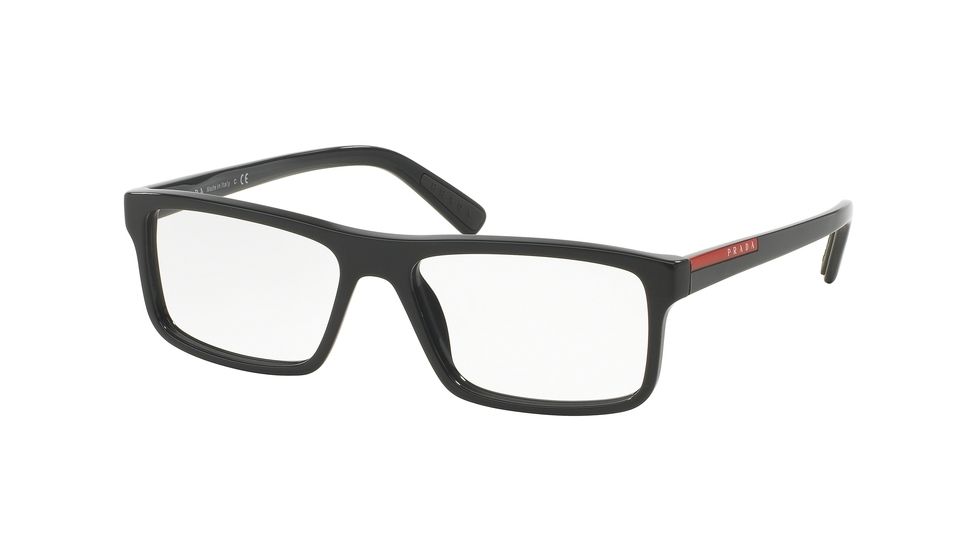 Prada PS04GV Bifocal Prescription Eyeglasses UB11O1-53 - Grey Frame