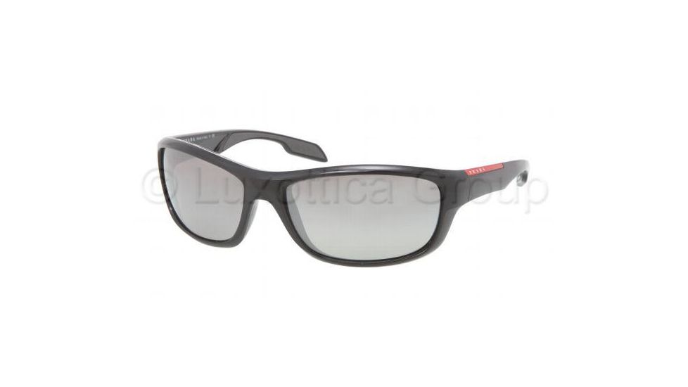 Prada PS04NS Progressive Prescription Sunglasses PS04NS-1AB4S1-6517 - Lens Diameter 65 mm, Frame Color Black Gray Gradient