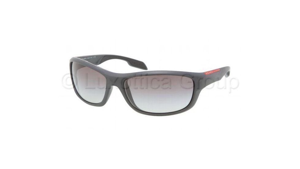 Prada PS04NS Progressive Prescription Sunglasses PS04NS-JAO0A7-6517 - Lens Diameter 65 mm, Frame Color Gray