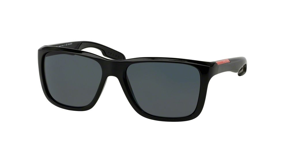 Prada PS04OS Bifocal Prescription Sunglasses PS04OS-1AB5Z1-59 - Lens Diameter 59 mm, Frame Color Black