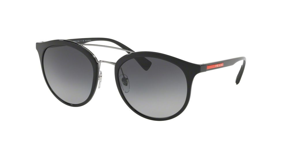 Prada PS04RS Progressive Prescription Sunglasses PS04RS-1AB5W1-54 - Lens Diameter 54 mm, Frame Color Black