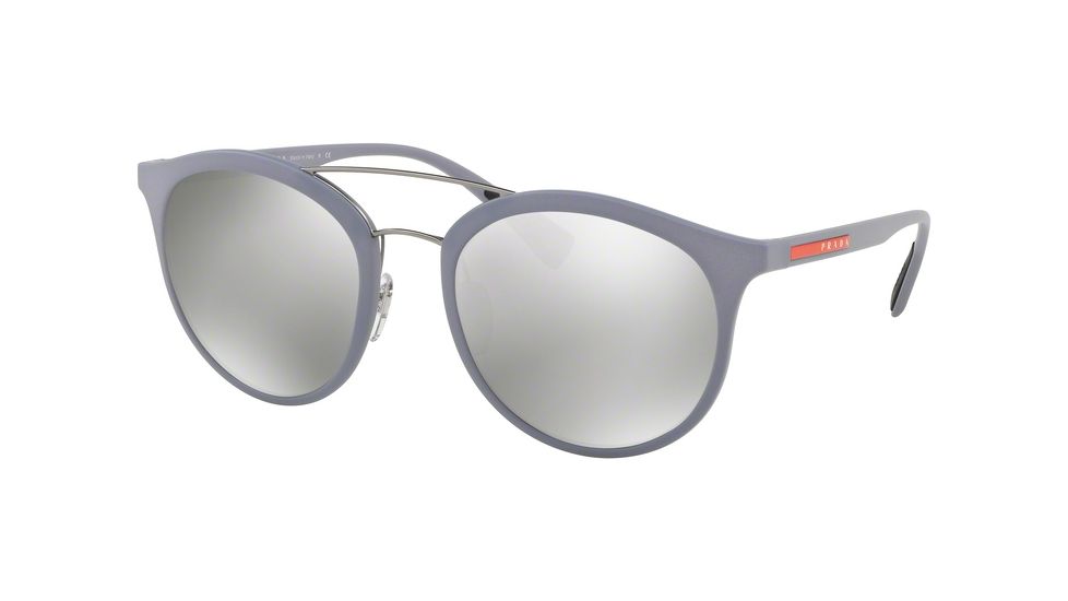 Prada PS04RS Progressive Prescription Sunglasses PS04RS-K3E2B0-54 - Lens Diameter 54 mm, Frame Color Grey Rubber