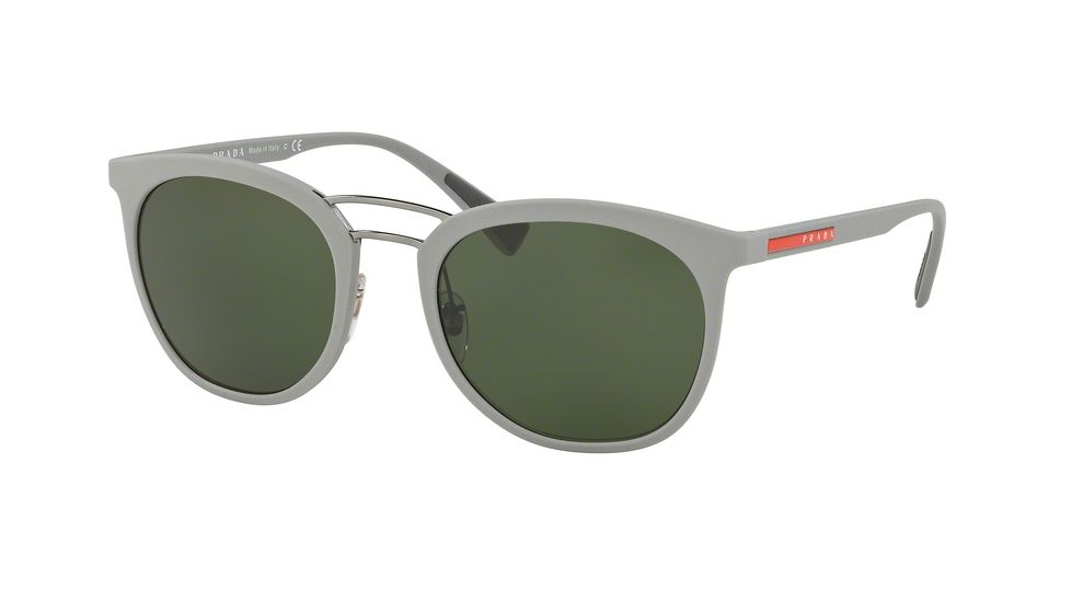 Prada PS04SS Single Vision Prescription Sunglasses PS04SS-VHH1I0-54 - Lens Diameter 54 mm, Frame Color Grey Rubber
