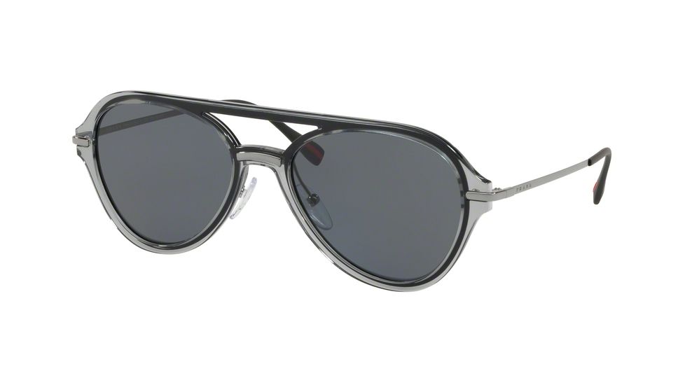 Prada PS04TS Sunglasses P2X5Z1-57 - Grey Frame, Polar Grey Lenses