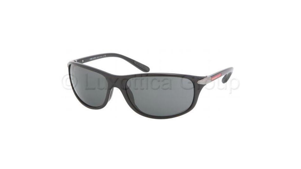 Prada PS05MS Sunglasses 1AB1A1-6417 - Black Gray