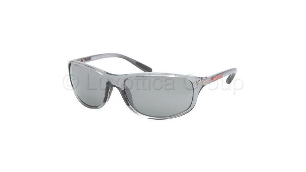 Prada PS05MS Sunglasses BRU7W1-6417 - Water Silver Mirror