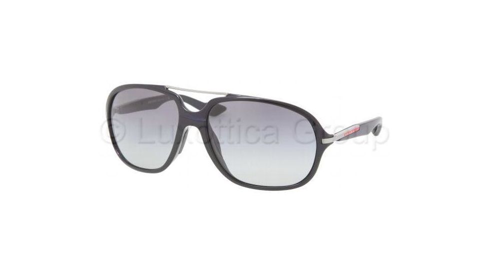 Prada PS07MS Sunglasses FAJ3M1-6316 - Blue Gray Gradient