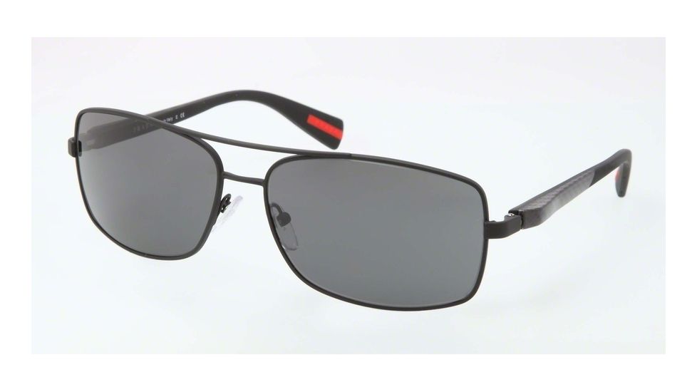 Prada PS50OS Bifocal Prescription Sunglasses PS50OS-DG01A1-62 - Lens Diameter 62 mm, Lens Diameter 62 mm, Frame Color Black