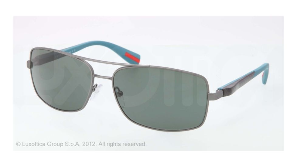 Prada PS50OS Bifocal Prescription Sunglasses PS50OS-DG13O1-62 - Lens Diameter 62 mm, Lens Diameter 62 mm, Frame Color Gunmetal