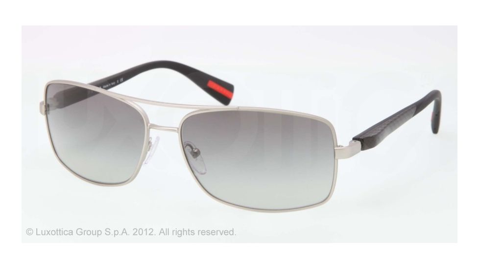 Prada PS50OS Bifocal Prescription Sunglasses PS50OS-QFP3M1-62 - Lens Diameter 62 mm, Lens Diameter 62 mm, Frame Color Silver