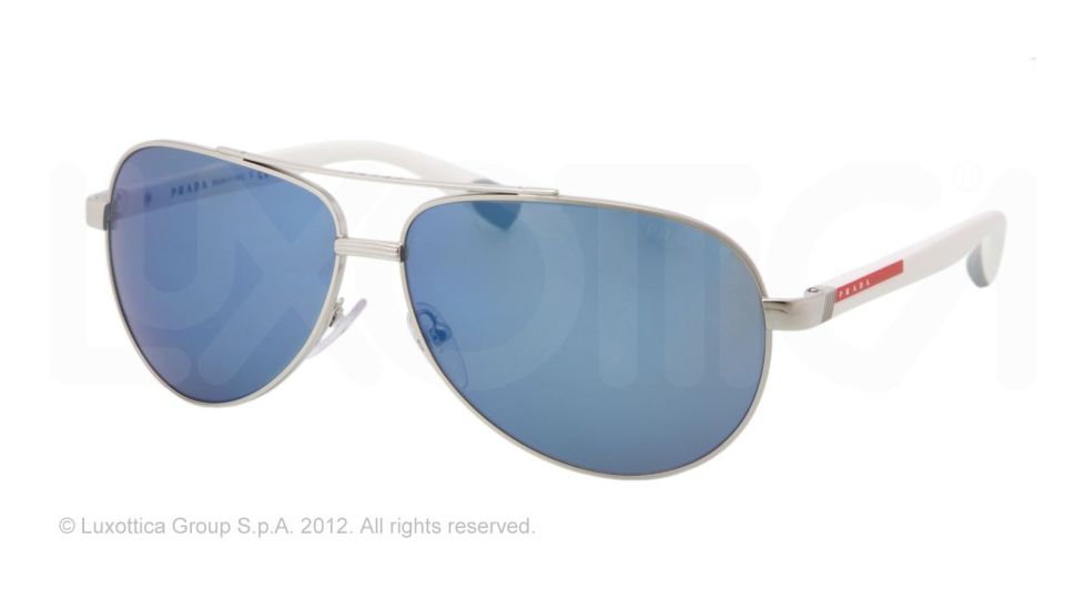 Prada PS51NS Progressive Prescription Sunglasses PS51NS-1BC9P1-63 - 