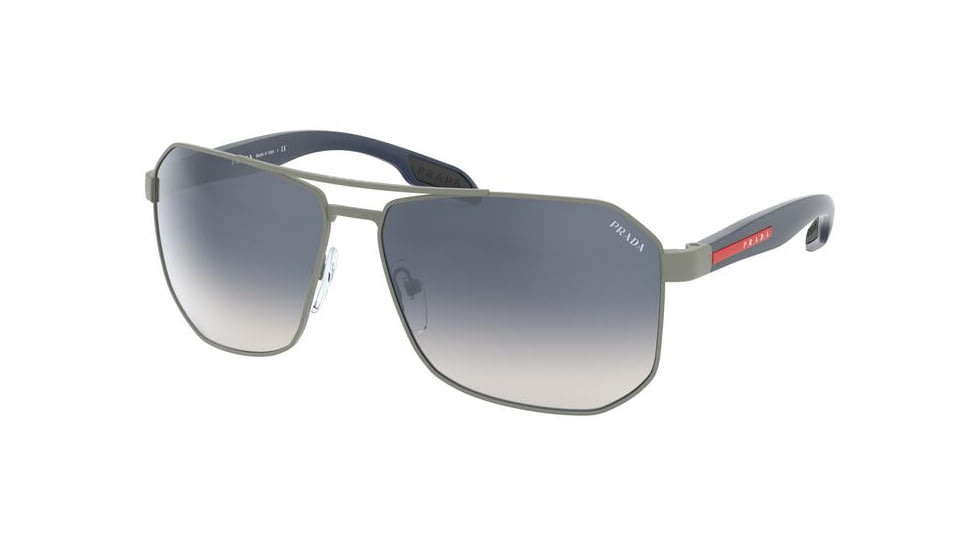 Prada PS51VS Sunglasses DG11J0-59 - , Grad Light Blue Mirror Silver Lenses