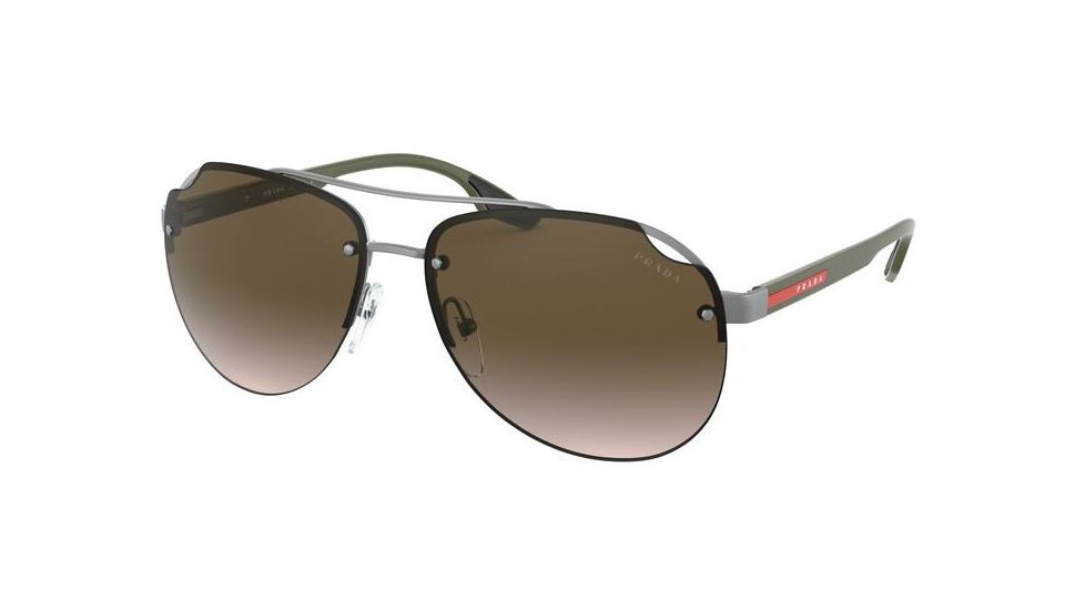 Prada PS52VS Sunglasses 7CQ1X1-61 - , Brown Gradient Lenses