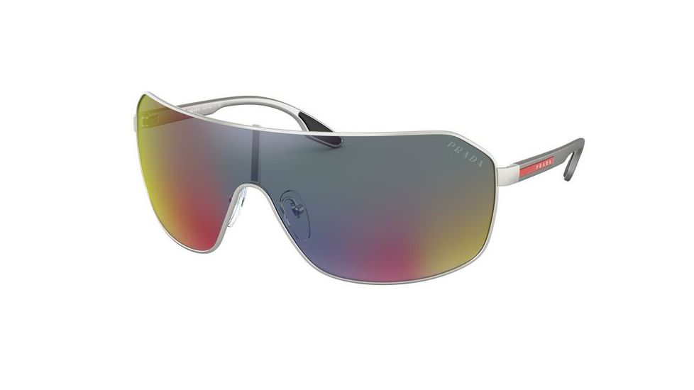 Prada PS53VS Sunglasses 1AP9Q1-37 - , Dark Grey Mirror Blue/red Lenses