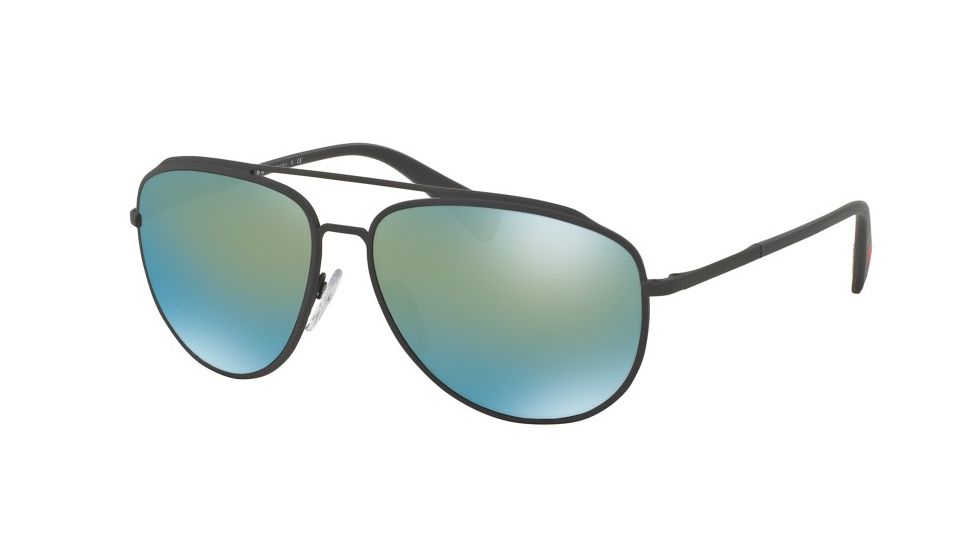 Prada PS55RS Bifocal Prescription Sunglasses PS55RS-TIG4J2-59 - Lens Diameter 59 mm, Frame Color Grey Rubber