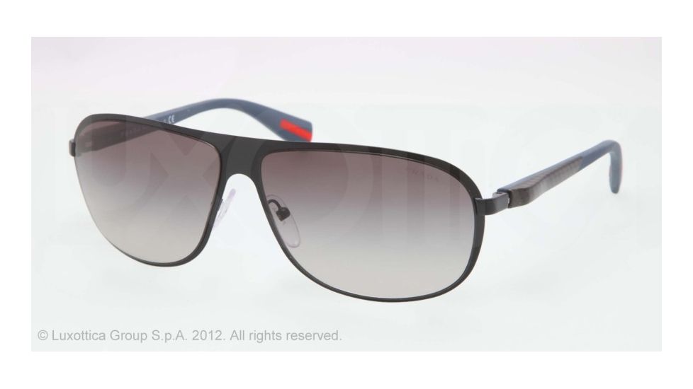 Prada PS56OS Progressive Prescription Sunglasses PS56OS-PDE3M1-62 - Lens Diameter 62 mm, Lens Diameter 62 mm, Frame Color Royal Demi Shiny