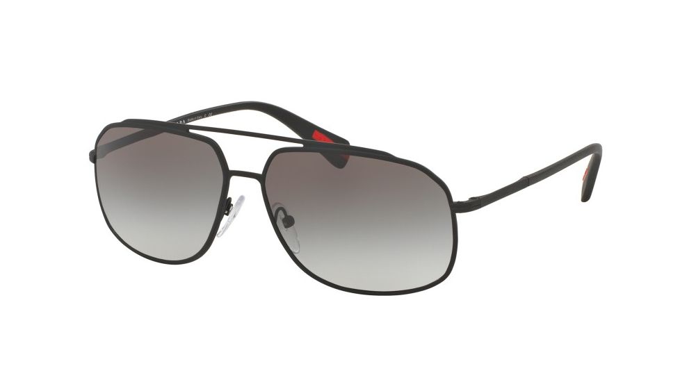 Prada PS56RS Bifocal Prescription Sunglasses PS56RS-DG00A7-60 - Lens Diameter 60 mm, Frame Color Black Rubber