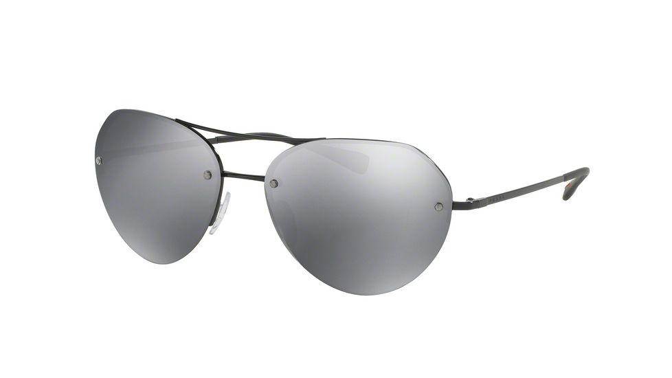 Prada PS57RS Bifocal Prescription Sunglasses PS57RS-7AX5L0-59 - Lens Diameter 59 mm, Frame Color Black