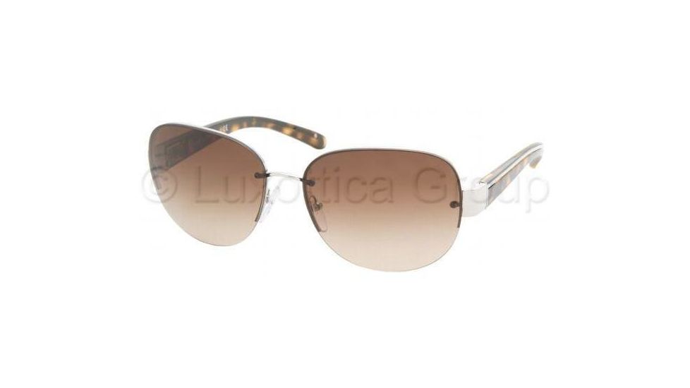 Prada Bifocal Sunglasses PR60LS with Lined Bi-Focal Rx Prescription Lenses PR60LS-1BC6S1-6115 - Lens Diameter: 61 mm