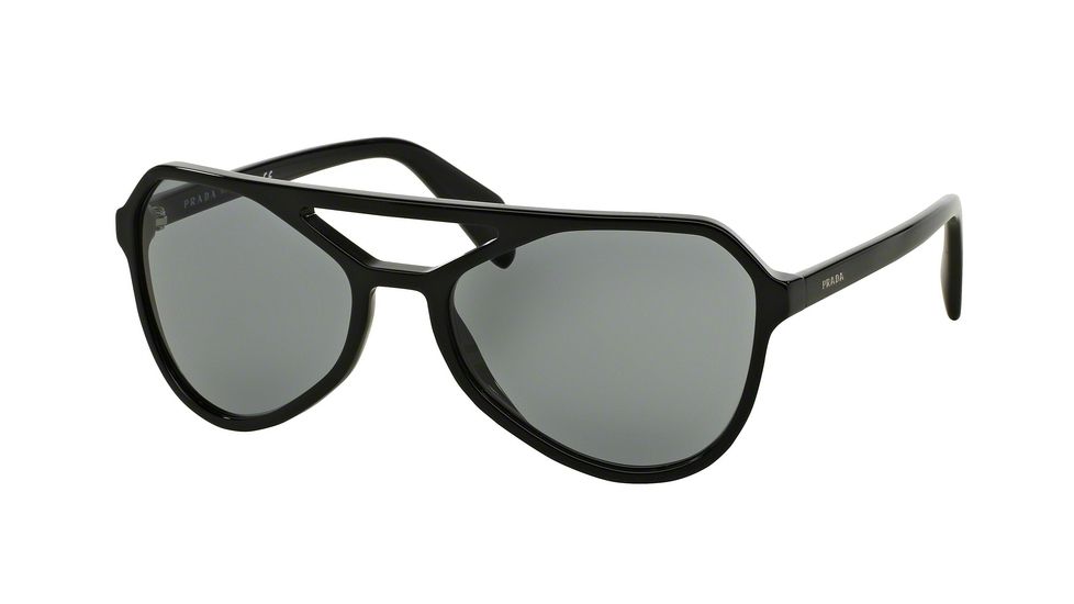 Prada TYPE PR22RS Progressive Prescription Sunglasses PR22RS-1AB3C2-58 - Lens Diameter 58 mm, Frame Color Black