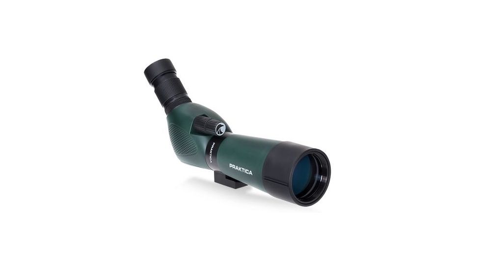 Praktica Highlander Angled Spotting Scope 15-45x60mm w/ Tripod, Green PRA118