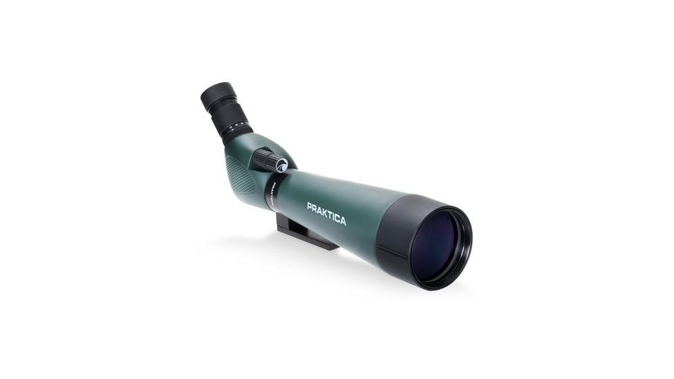 Praktica Highlander Angled Spotting Scope 20-60x80mm w/ Tripod, Green PRA120