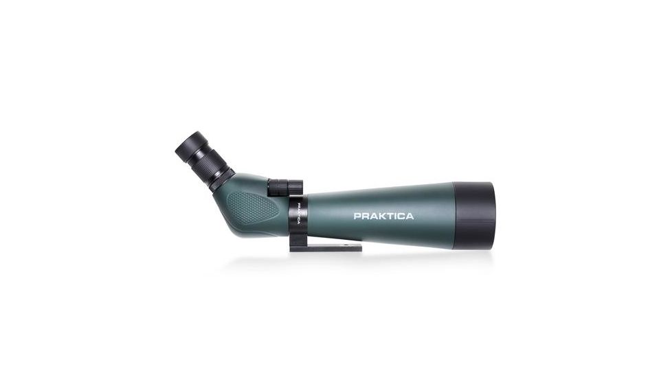 Praktica Highlander Angled Spotting Scope 20-60x80mm w/ Tripod, Green PRA120