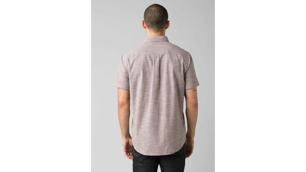 prAna Agua Shirt - Mens, Shadow, Small, M11201599-SHA-S