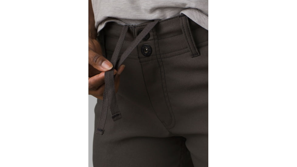 prAna Alana Short Shorts, 5 Inseam, Dark Iron, 4, 1962501-020-05-4