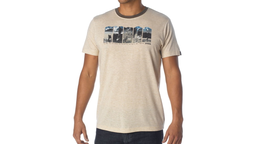 prAna Alaska Tee - Men's-Stone-X-Large