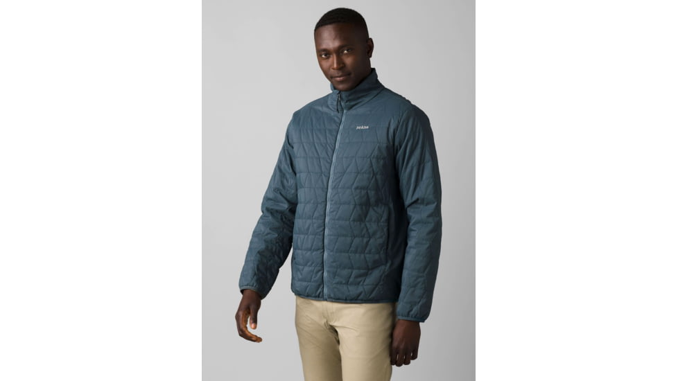 prAna Alpine Air Jacket - Men's, Large, Grey Blue, 1968571-400-L