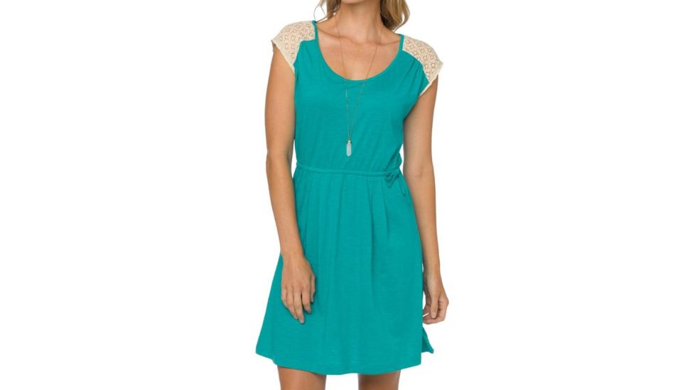 prAna Angelina Dress - Women's-Dynasty Green-Small