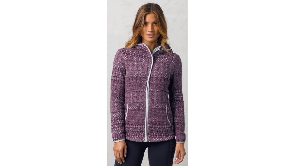 prAna Arka Jacket - Women's-Black Plum-X-Large