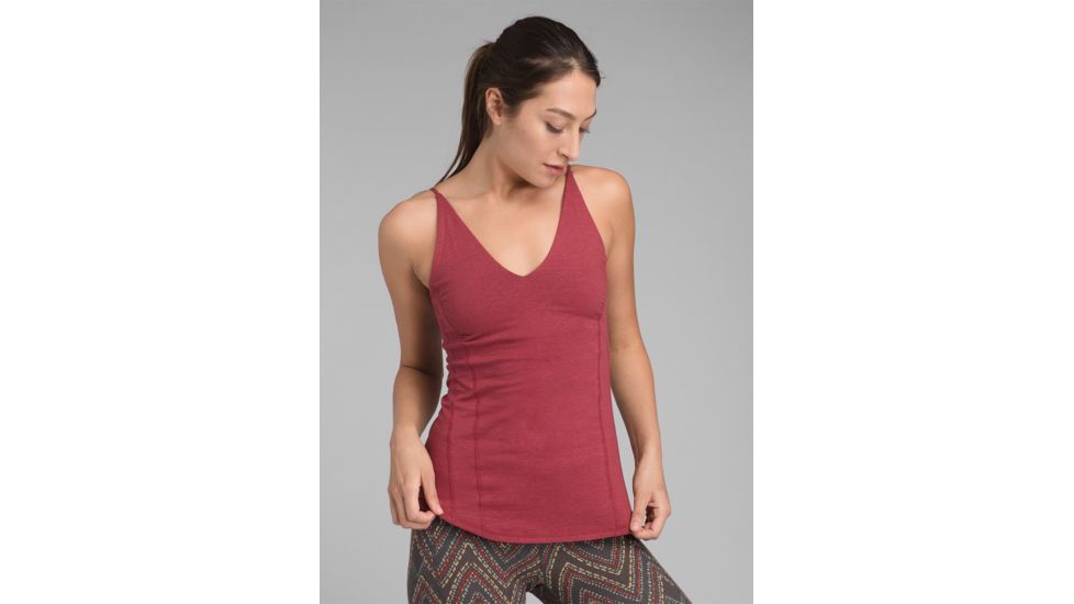 prAna Arrowland Tank - Womens, Rusted Red, Medium, W11190749 -615-M