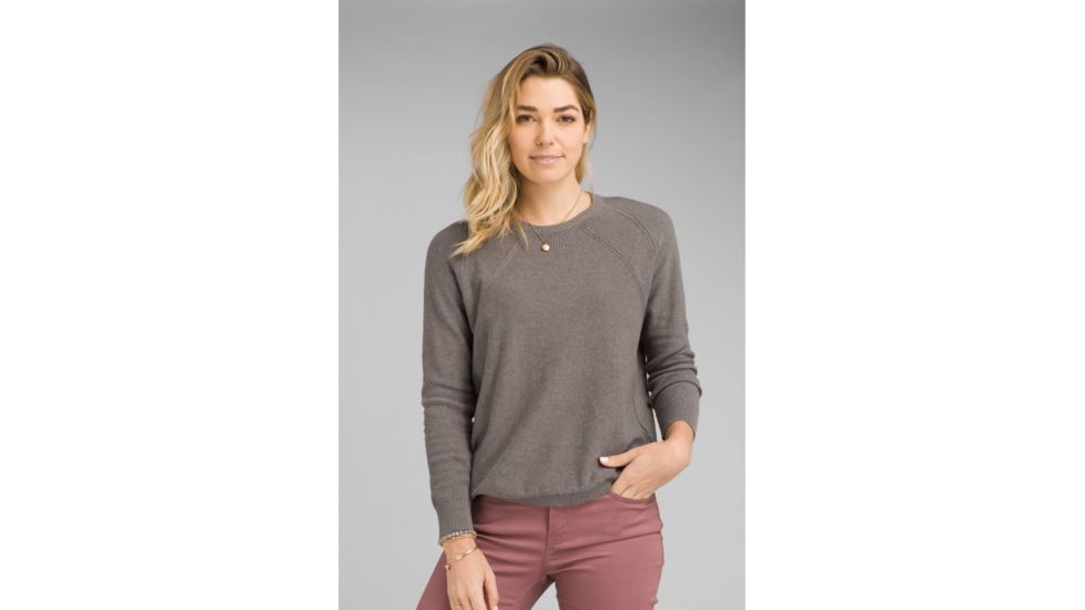 prAna Avita Sweater - Womens, Coal Heather, Large, W23190909-COHT-L
