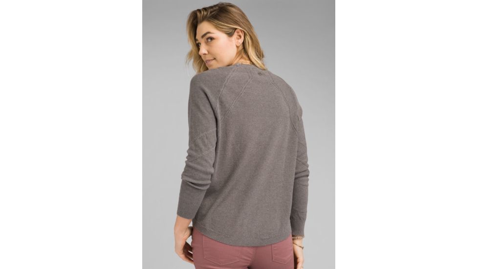 prAna Avita Sweater - Womens, Coal Heather, Large, W23190909-COHT-L