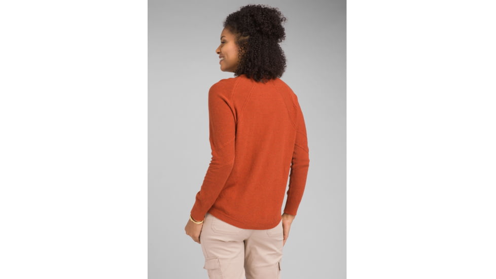 prAna Avita Sweater - Womens, Dark Mauve Heather, Small, W23190909-DMVH-S