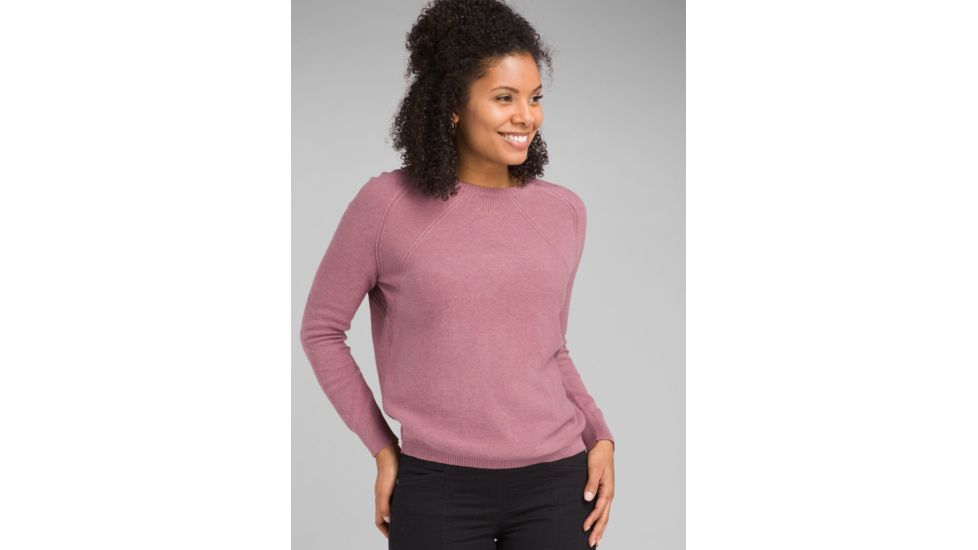 prAna Avita Sweater - Womens, Dry Chili Heather, Small, W23190909-DCHT-S