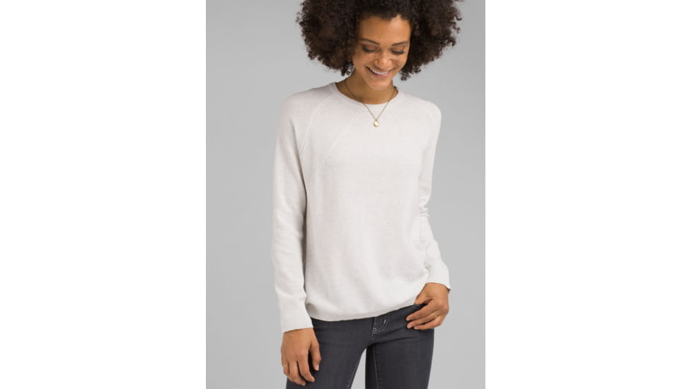 prAna Avita Sweater - Womens, Moonlight Heather, Medium, W23190909-MLHT-M