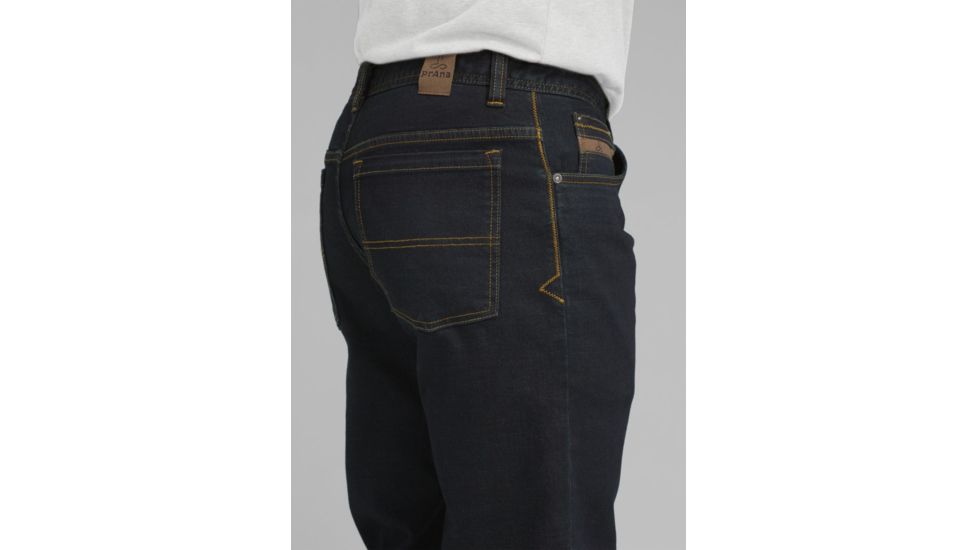 prAna Axiom Casual Jean Pant - Mens, Indigo Overdye, 28 Waist, Long Inseam, M41173402-INOV-28