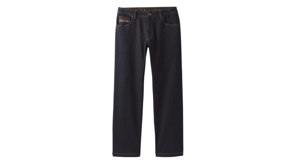 prAna Axiom Casual Jean Pant - Mens, Indigo Overdye, 42 Wiast , Long Inseam, M41173402-INOV-42