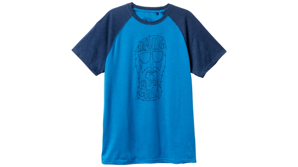 prAna Beard Tee - Men's-Danube Blue-Medium