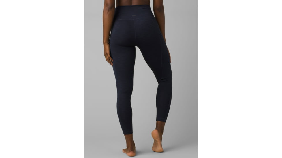 prAna Becksa 7/8 Legging Pants, Nautical Heather, Medium, W41180589-NAHT-M