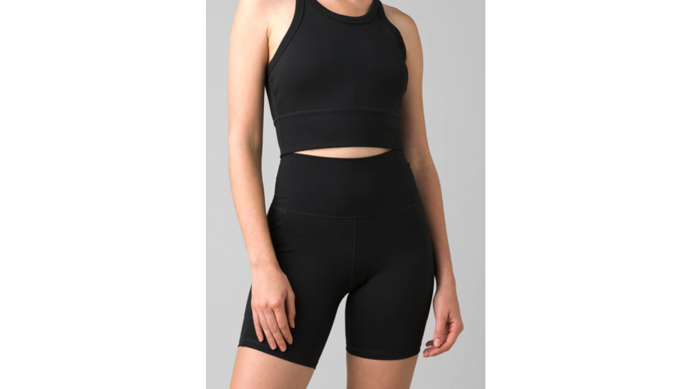 prAna Becksa Short - Women's, Extra Small, Solid Black, 1970801-002-XS