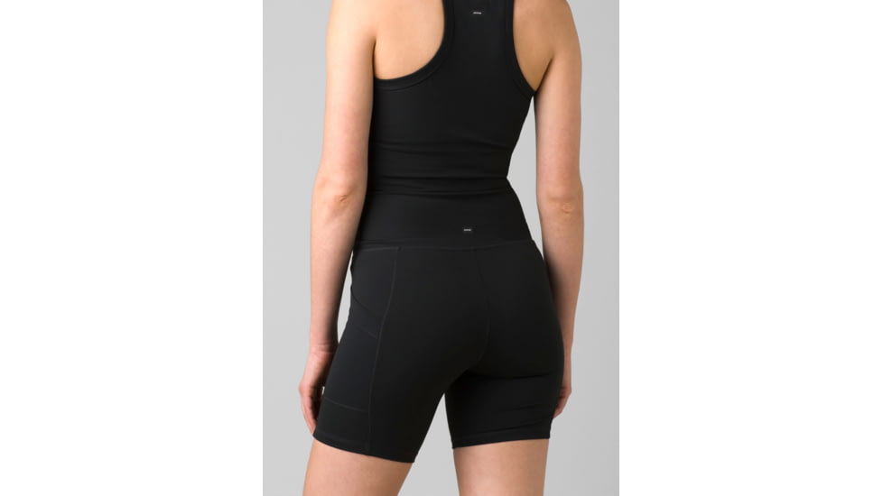 prAna Becksa Short - Women's, Extra Small, Solid Black, 1970801-002-XS